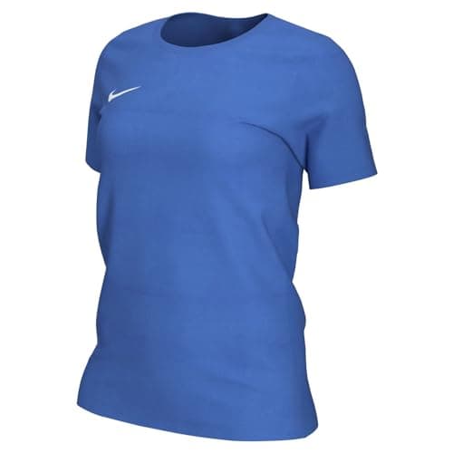 Image of NIKE Womens Dry Park VII W T-Shirt, Royal Blue/White, M EU