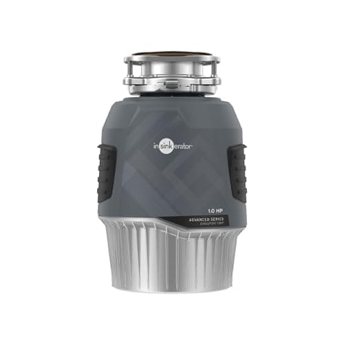 Image of InSinkErator Evolution 1HP 1 HP Garbage, Advanced Series Continuous Feed Food Waste Disposer, Gray