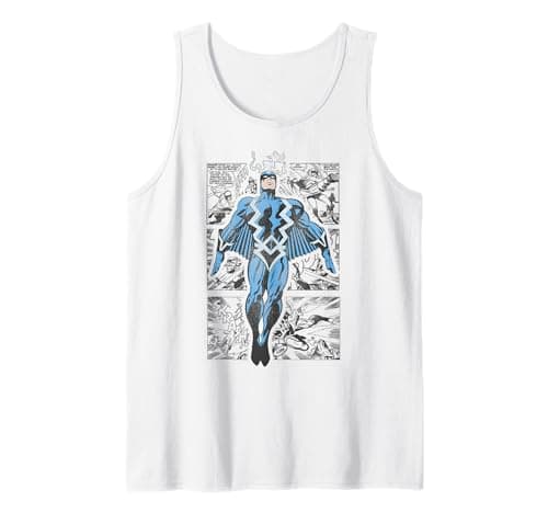 Image of Marvel Inhumans Black Bolt Comic Tank Top