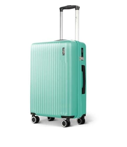 Image of LUGG 20inch Vacay Suitcase ABS Luggage with TSA Indent Lock, Aluminium Trolley Handle, 360° Spinner Wheels, Water-Resistant & Durable Material - Airline Compatible (55 x 23 x 35cm)