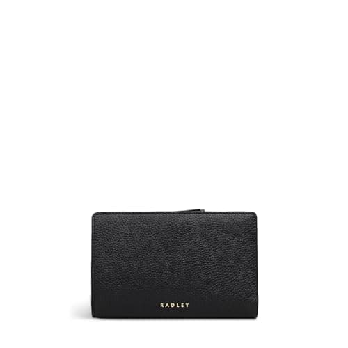 Image of RADLEY London Fountain Mews Women's Leather Medium Bifold Purse, Black