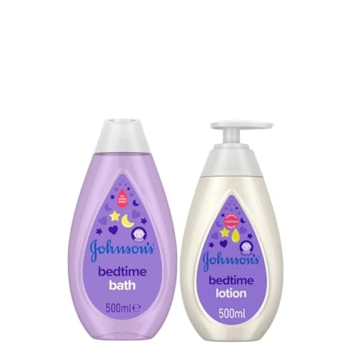 Image of JOHNSON'S® Baby Good Night Bundle | Bedtime Bath 500ml | Bedtime Lotion 500ml