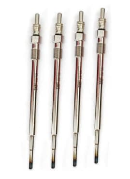 Image of 4 Pcs Heater Glow Plugs Intended For VAUXHALL Insignia Mk1 Mk2 (A), Astra Mk6 (J), Combo Mk3 (D), Zafira Tourer Mk3 (C) (1.6 CDTi, 2.0 CDTI, 4x4) 2008 - Onwards 55564162, 93191771