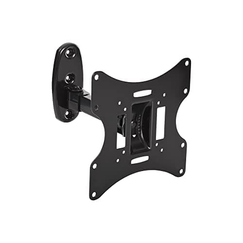 Image of ProperAV Swing Arm TV Wall Bracket 23" 24" 28" 32" 37" 40" 42" 43" 46" Tilt 20° VESA Max 200x200 Black