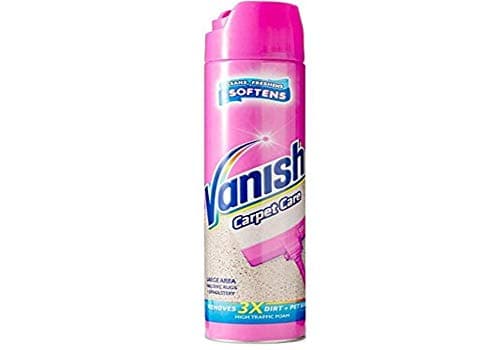 Image of Vanish Carpet Care Spray for Upholstery, Rugs & Hallways | Removes 3x More Dirt & Pet Hair | Cleans, Freshens & Softens | 600ml