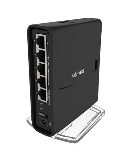 Image of Mikrotik hAP ac² WLAN access point Power over Ethernet (PoE) Black