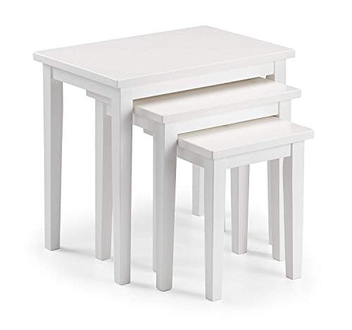 Image of Julian Bowen Cleo Nest of Tables, White
