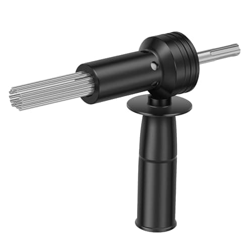Image of Air Needle Scaler Alloy Steel Pneumatic Needle Scaler with Non Slip Handle Needle Gun Rust Remover Heavy Duty Needle Scaler Air Tool for Rust Layer Paint Film Welding Slag
