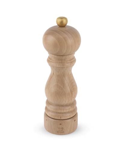 Image of PEUGEOT - Paris u'Select 18 cm Salt Mill - 6 Predefined Grind Settings - Powdered Salt Innovation, Zirlion Mechanism - PEFC-Certified Wood - Made in France - Natural Finish