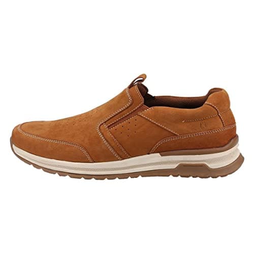 Image of Hush Puppies Men's Cole Slip On Sneaker, Tan, 11 UK