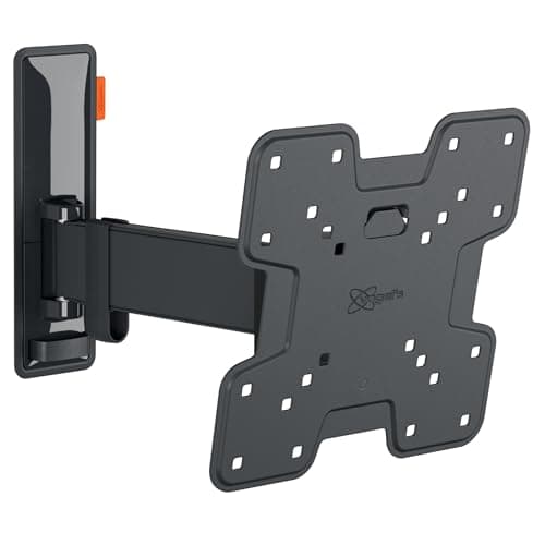 Image of Vogel's TVM 3225 full-motion TV wall bracket for 19-43 inch TVs, Max. 33 lbs (15 kg), Swivels up to 120º, Full-Motion TV wall mount, max. VESA 200x200, Universal compatibility
