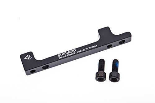 Image of SHIMANO Spares Adapter Post for Front - Black, 20.3 cm