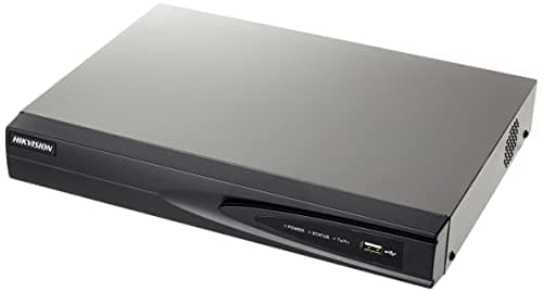 Image of 4CH HIKVISION 8MP NVR IP NETWORK POE HDMI FULL HD 1080P 4K UHD DIGITAL SECURITY SURVEILLANCE RECORDER UP TO 6TB H.254 H.265 HOME OFFICE BUSINESS SHOP PRO DS-7604NI-K1/4P (NO HDD), black