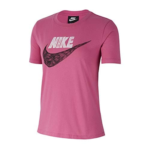Image of NIKE Nsw Icon Clash Gfx T-Shirt Women's T-Shirt - Cosmic Fuchsia, Small