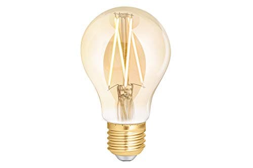Image of 4lite WiZ Connected A60 Amber White WiFi LED Smart Bulb - E27 Large Screw