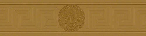 Image of Luxury Wallpaper Versace 3 Non-Woven Wallpaper 5.00 m x 0.13 m Gold Made in Germany 935222 93522-2