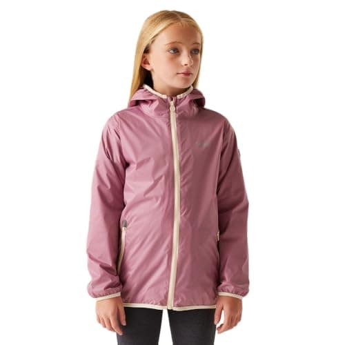Image of Regatta Kids Lever II Jackets Waterproof Shell Packaway, Breathable & Durable - Perfect for Outdoors, Walking, Hiking & Camping