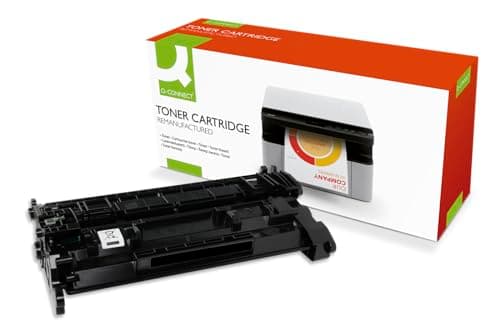 Image of Q-Connect Compatible Toner for HP CF226A Toner Cartridge, Black