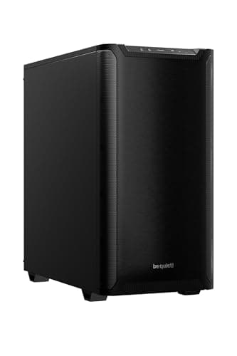 Image of be quiet! Pure Base 501 PC Case, 2 Preinstalled Pure Wings 3 140mm PWM Fans, Extraordinary Air Pressure, Compact Case with Generous Space, Vertical Graphics Card Installation, USB 3.2 Gen. 2 Type C