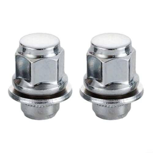 Image of ZiStarlilife 2 Pack Chrome Steel Wheel Lug Nuts For Toyota for LEXUS for C-HR Corolla Rav4 for CAMRY Es for RX 2019-2022 Oe 90942-01033 Direct Replacement Auto Repair