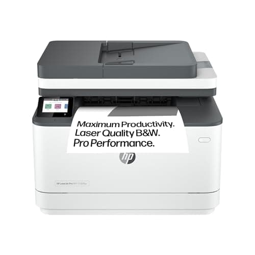 Image of HP LaserJet Pro MFP 3102fdw Wireless Black & White All-in-One Printer | 1 Year Limited Warranty Auto-On/Off technology | Self-heal Wi-Fi | Best for small workteams of up to 7 users