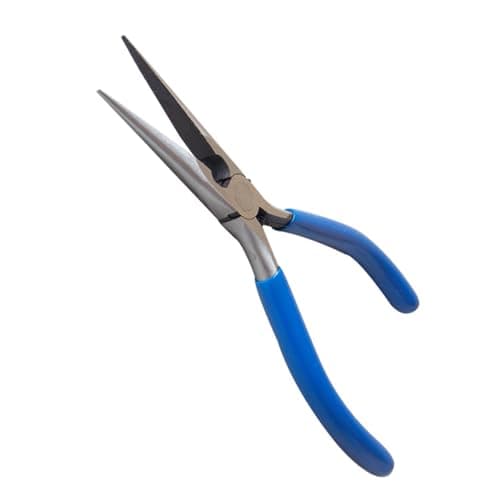 Image of jojobasec Stainless Steel Long Nose Pliers 160mm Length Secure Grip Tool Suitable For Projects And Home Repairs