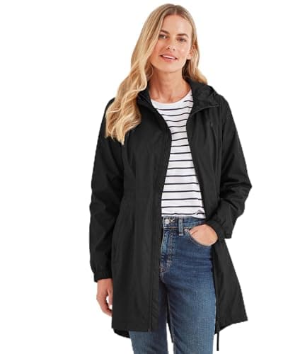 Image of TOG24 Kilnsey Womens Zip Up Packable Lightweight Waterproof Hooded Jacket – Windproof and Breathable