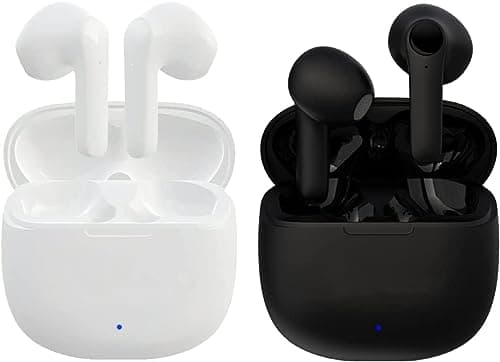 Image of 4T4+ Wireless Headphones,Wireless Bluetooth 5.3 Earbuds, Touch Control, Easy-Pairing, 24H Playtime,Noise Cancellation Built-in Mic with Charging Case, IPX8 Waterproof Earphones for Anroid/IOS