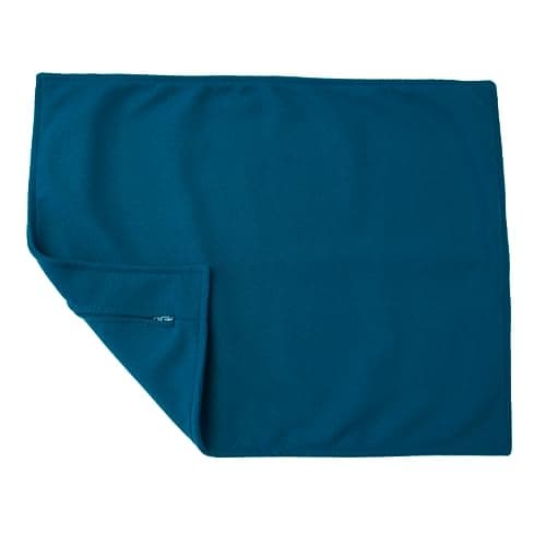 Image of Beurer HK 48 Cosy Sofa Heating Pad with Quick Heating, 3 Illuminated Temperature Levels and Automatic Shut-Off, Extra Soft Reversible Cushion, with Additional Felt Cover, Petrol Blue