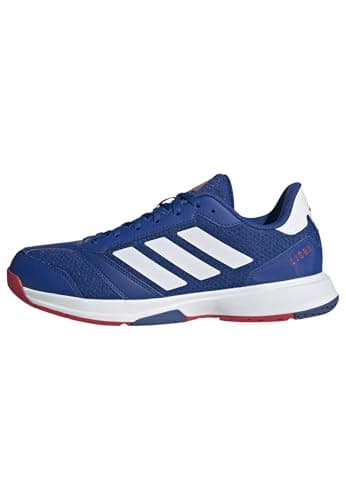 Image of adidas Men's Ligra 8 Mens Indoor Shoes, Team Royal Blue/FTWR White/Pure Ruby, 7 UK
