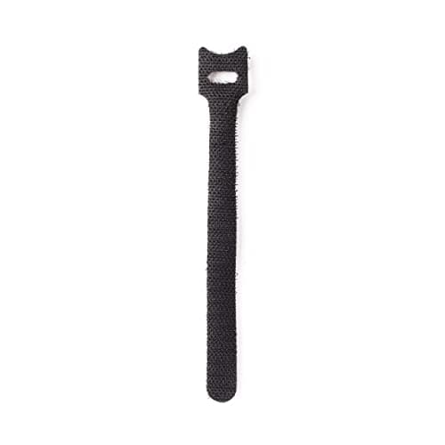 Image of StarTech.com 6in Hook and Loop Cable Ties - 50 Pack - Black - Reusable Cable Straps - Adjustable and Flexible - Cord Organizer Tie/Wraps for Cable Management - Wire Loop Ties (B506I-HOOK-LOOP-TIES)