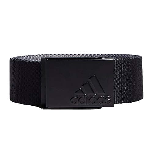 Image of adidas Golf Unisex Reversible Web Belt - Black - One Size