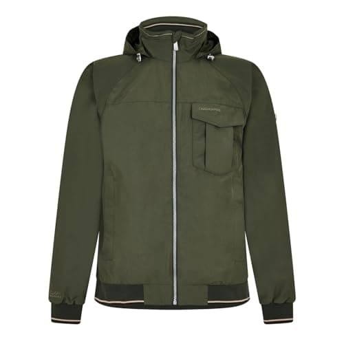 Image of Craghoppers Mens Aiken Jacket Parka Green XL
