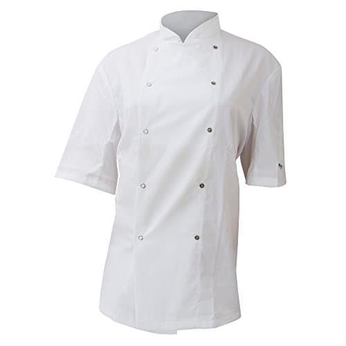 Image of Dennys AFD Mens Chefs Jacket/Chefswear (XL) (White)