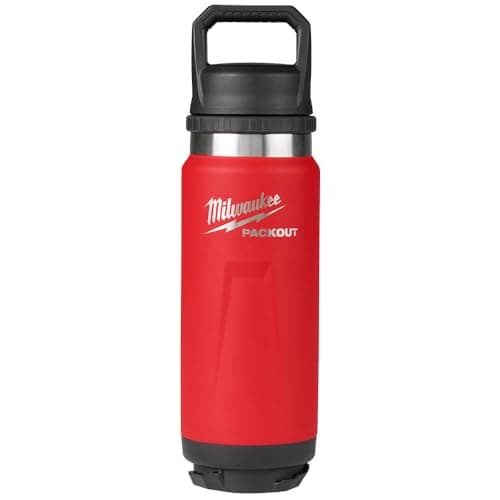 Image of Milwaukee Packout Thermal Bottle 709 Ml (Red) - 48-22-8396R
