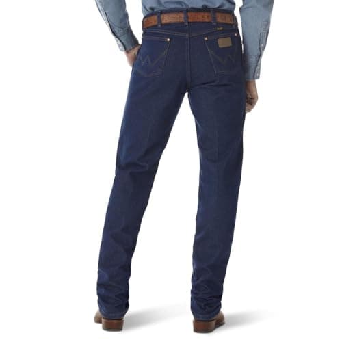 Image of Wrangler Men's Rugged Wear Classic Fit Jean, Blue, 35x30