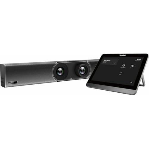 Image of Yealink A30-020 Teams Fully Equipped Video Collaboration Bar/Meeting Bar for Medium Meeting Room - Set A30+CTP18 Touch Panel