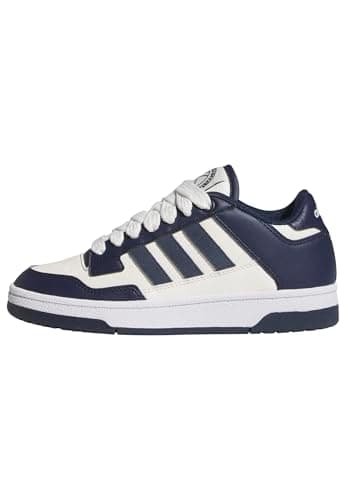 Image of adidas Unisex Kids Rapid Court Low Junior Shoes, Supplier Colour/Cloud White/FTWR White, 3 UK