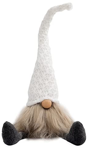 Image of Netagon Christmas Festive Ornament Decoration Plush Santa Faceless Sitting Gnome Family Gonk Collection (Otto)