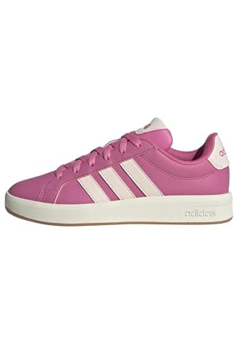 Image of adidas Unisex Kids Grand Court 3.0 Shoes Junior, Pink Fusion/Wonder Quartz/Off White, 5.5 UK