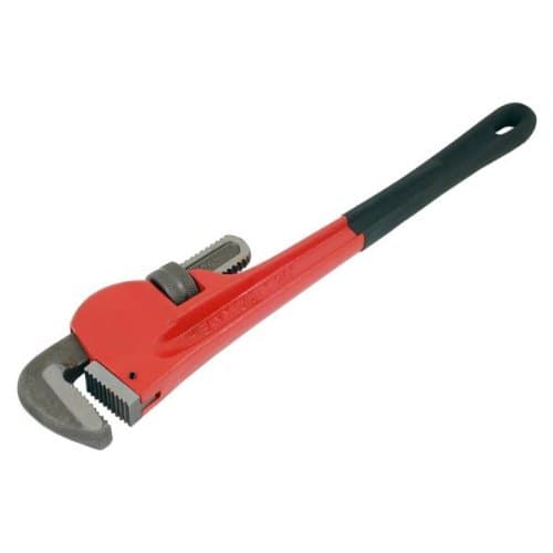 Image of Pipe Wrench 600mm (24in.) (Red Soft Grip Sleeve)