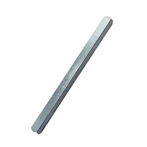 Image of Universal Hardware 7mm x 90mm Door Handle Spindle Bar – Solid Steel Plain Square Replacement Spindle for UPVC, Wooden & Composite Door Handles, Window Handles & Lever Door Knobs