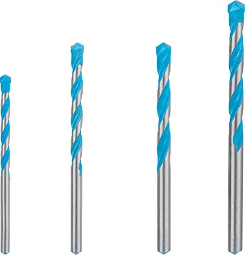 Image of Bosch 4x EXPERT CYL-9 MultiConstruction Drill Bit Set (for Concrete, Soft tiles, Ø 5.5-8 mm, Professional Accessory Impact Drill/Driver, Rotary Drill/Drivers)