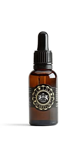 Image of Dear Barber BEARD OIL 30ml – Light & Non-Greasy – Conditions Dry, Brittle Hair – Nourishes Skin – Argan, Almond & Coconut Oils – Easy Application Pipette