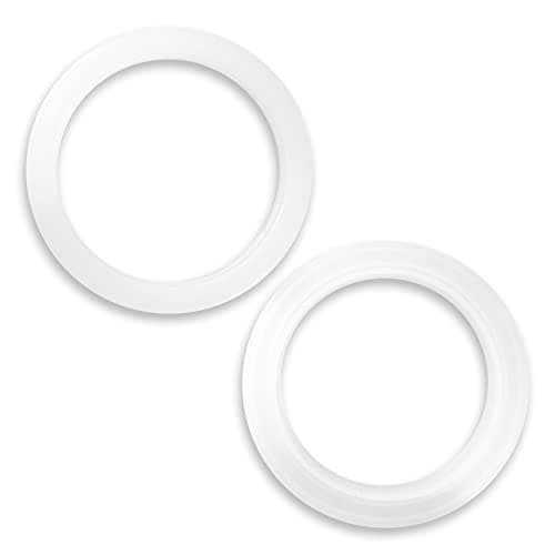Image of NEOUZA 51mm Brewing Group Head Silicone Gasket 2Pcs O-Ring Compatible with Delonghi Dedica EC680/EC685,La Specialista EC9335M EC9355M EC9665M,Smeg ECF01