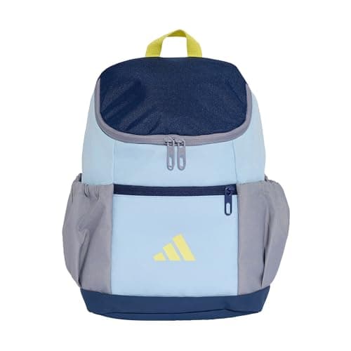 Image of adidas Unisex Kids Little Kids Essentials Backpack, glow blue/dark blue, One Size