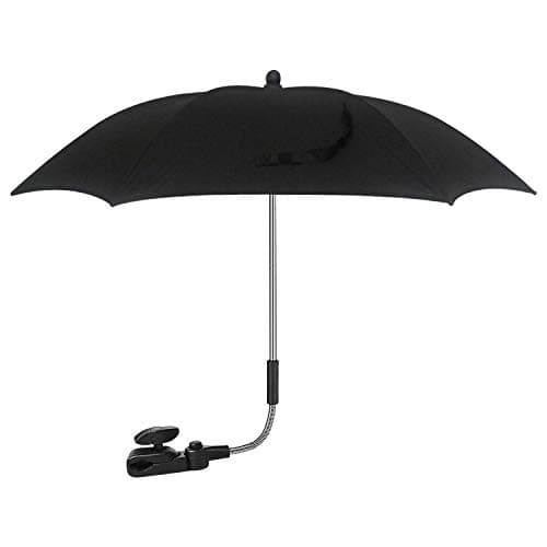 Image of PSS PrimeSportsShop Universal UV Parasol sun canopy for Pushchairs and Buggy, Clip on Stroller Umbrella, Baby Buggy Sun Parasol with Adjustable Fixing Clamp