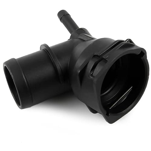 Image of Robust Radiator Coolant Hose Flange for Audi A3 TT Seat Alhambra Altea Leon Skoda Octavia Superb Volkswagen Caddy Golf Sharan Tiguan 3C0122291 3C0122291D