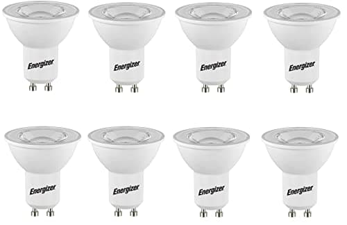 Image of Energizer LED GU10 345LM 4.2W 4,000K (Cool White), Pack of 8