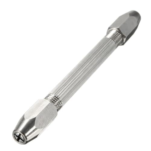 Image of EaseSunny Pin Vice 0-3.1mm, Double Ended Hexagonal Watchmaker Tool with 4 Collet Sizes for Jewelry Repair, Home Carving, and Clock Maintenance
